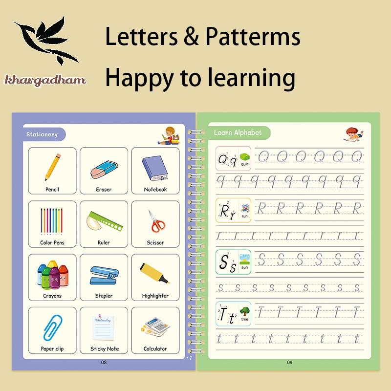 Sank Magic Practice Copybook (4 Book + 10 Refill)